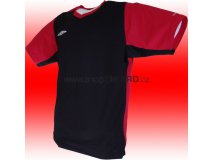 Umbro triko TRAINNING II - V (černo-červená) Textil - Trika