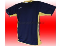 Umbro triko TRAINNING POLY (modro-žlutá) Textil - Trika