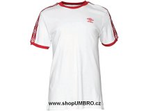 Umbro triko DIAMOND I. Taped bílo-červené Textil - Trika